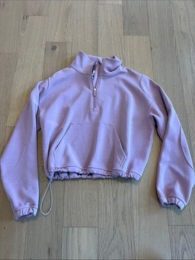 Lululemon. Brushed softstreme half zip RSBL 8.